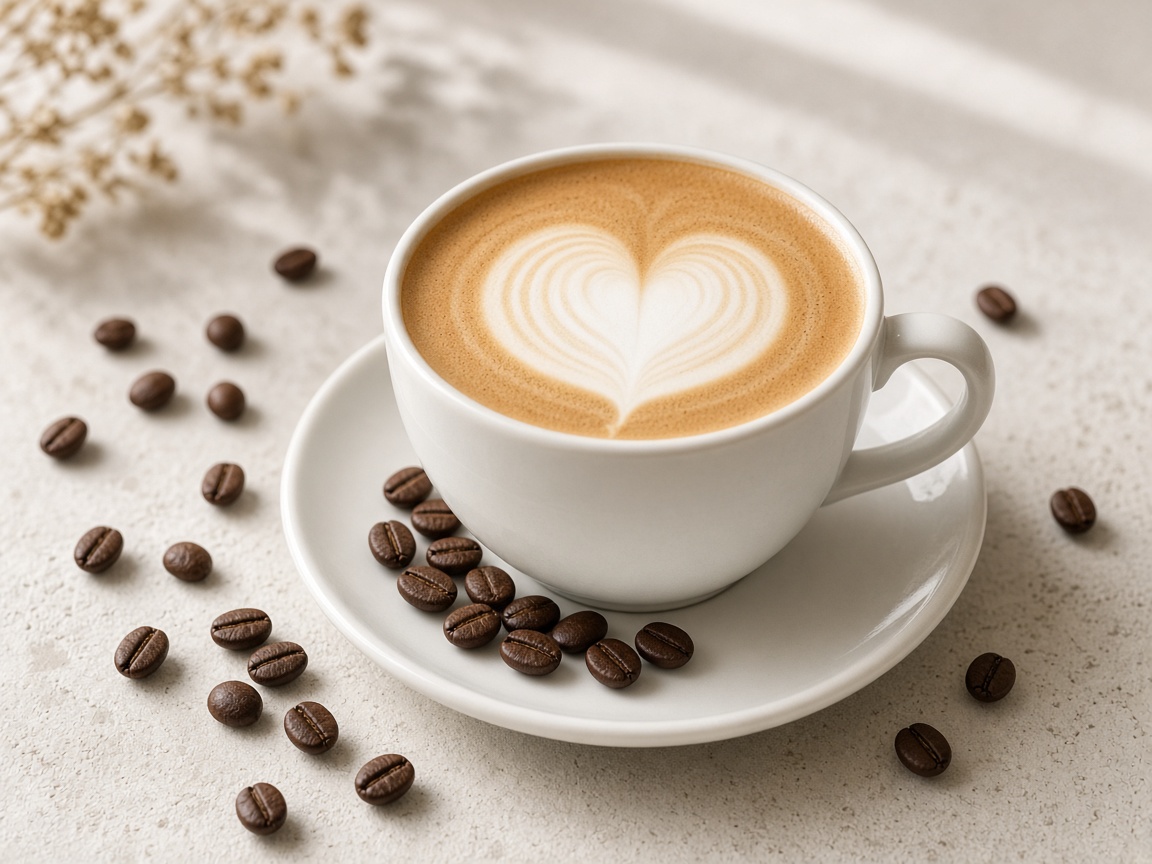 A cafe latte