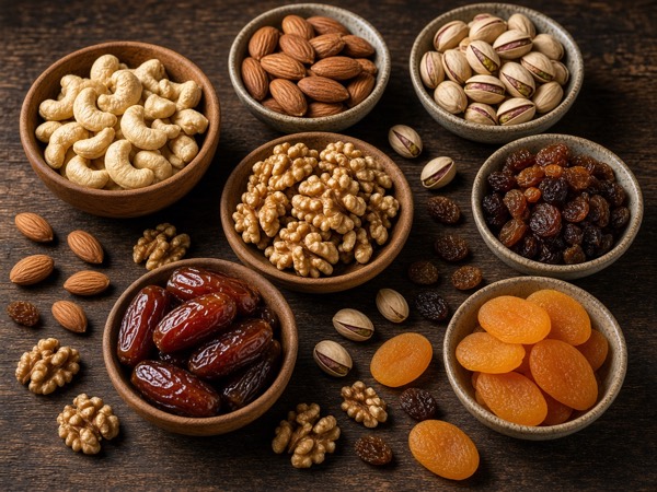 Dry fruits and nuts
