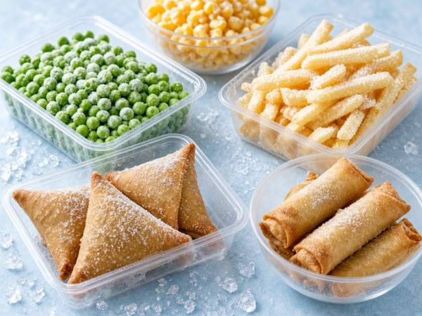 Frozen and ready-to-cook food